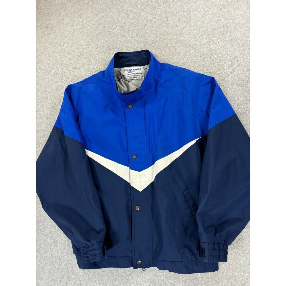 Tourney GORE TEX‎ Waterproof Jacket (Men's Medium) Blue